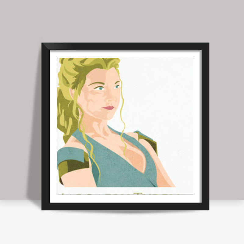 Margaery Tyrell Square Art Prints