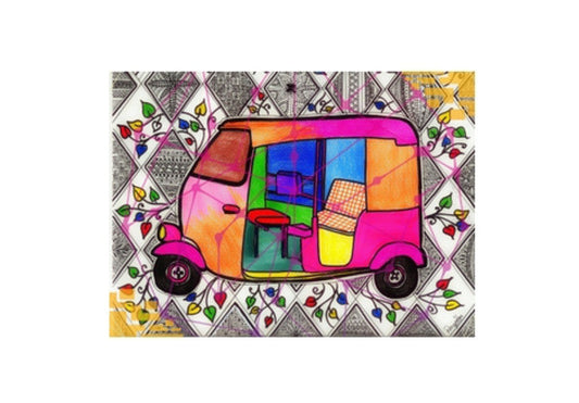 Wall Art, Indian Rickshaw Wall Art Wall Art