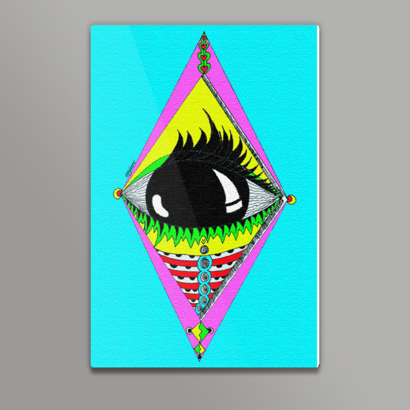 The Big Eye Wall Art| Buy High-Quality Posters and Framed Posters ...