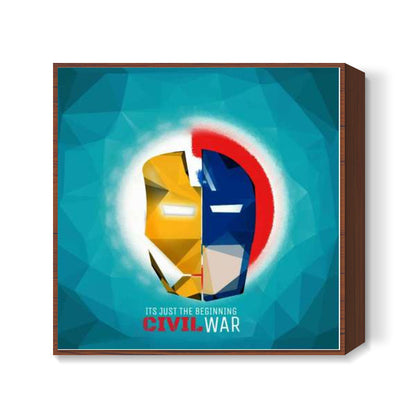 Civil war  Square Art Prints