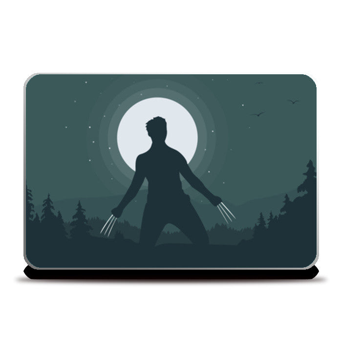 Wolverine in Night Laptop Skins