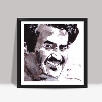 Mind It, says Superstar Rajanikant Square Art Prints