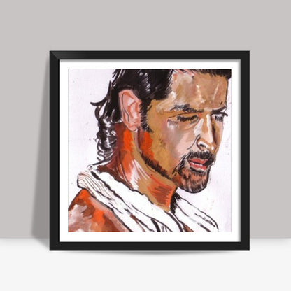 Hrithik Roshan is a superstar with substance and style Square Art Prints