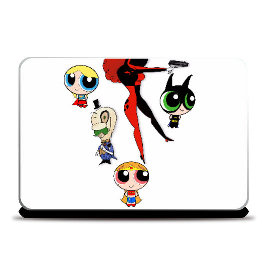 Laptop Skins, Powerpuff Halloween