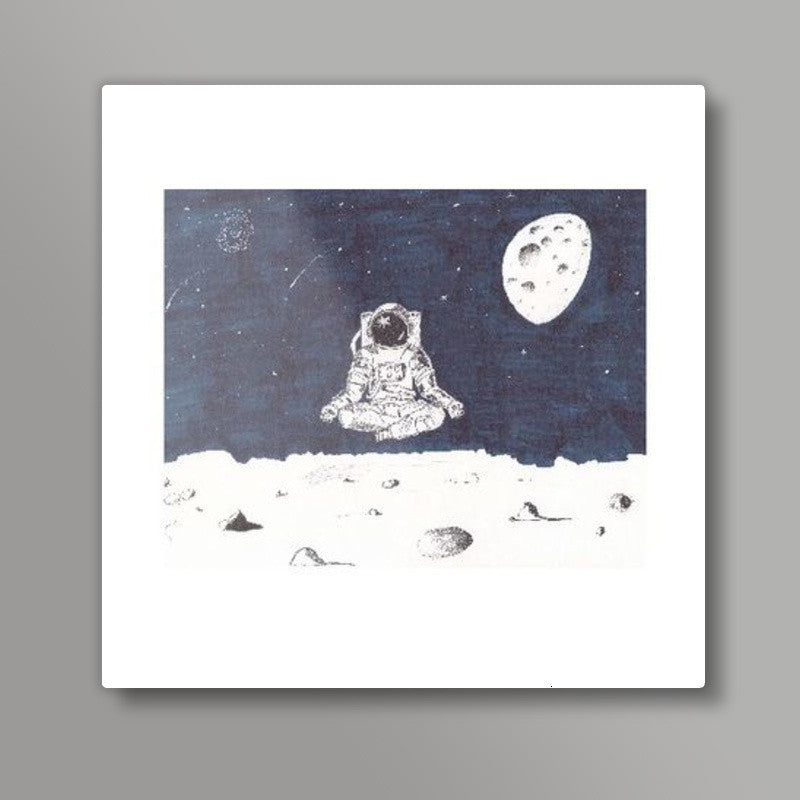 Meditating Yogi astronaut