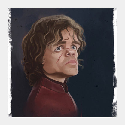 Square Art Prints, Peter Dinklage - Caricature Square Art Prints