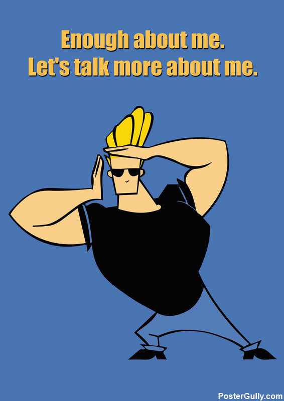 Brand New Designs, Johnny Bravo Enough Artwork