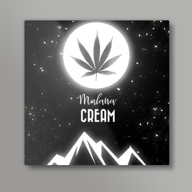 Malana cream Square Art