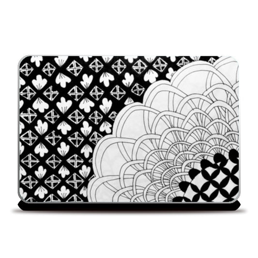 Loops and Crosses Laptop Skins