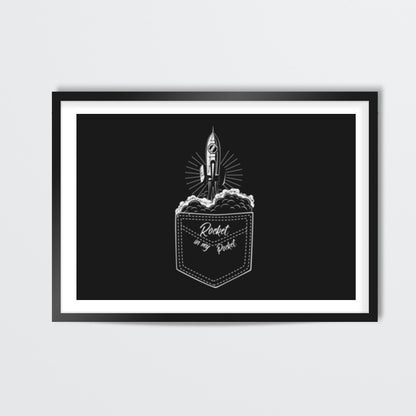 rocket in my pocket Wall Art