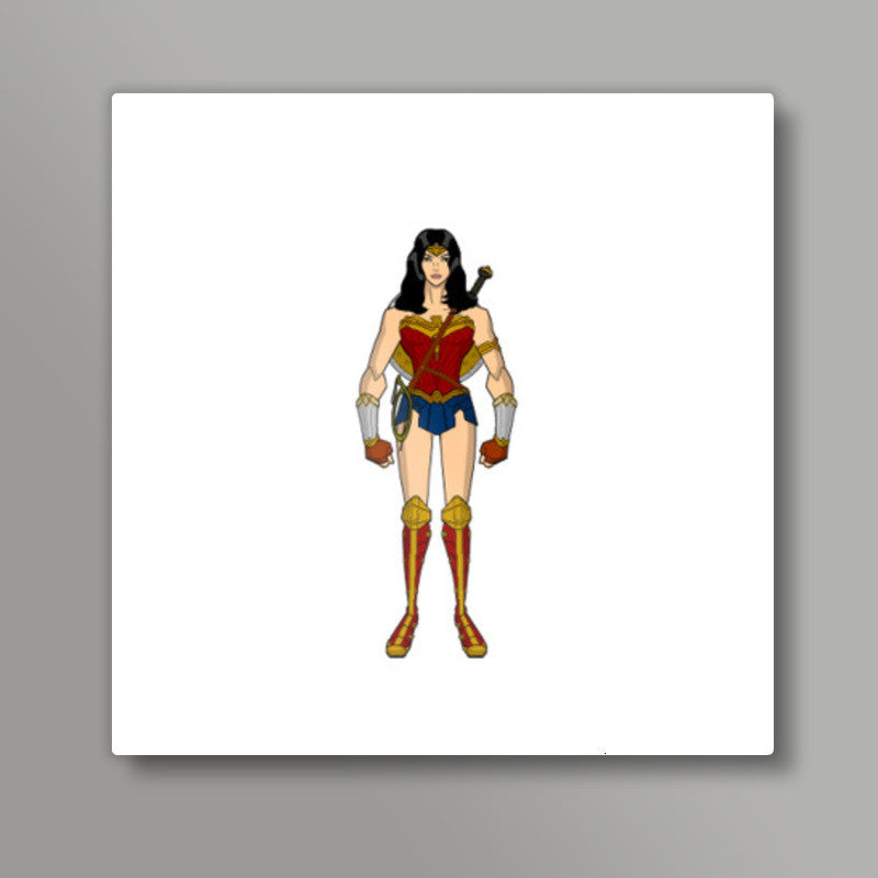 Wonder Woman the Amazon Princess Square Art | Wonder Woman