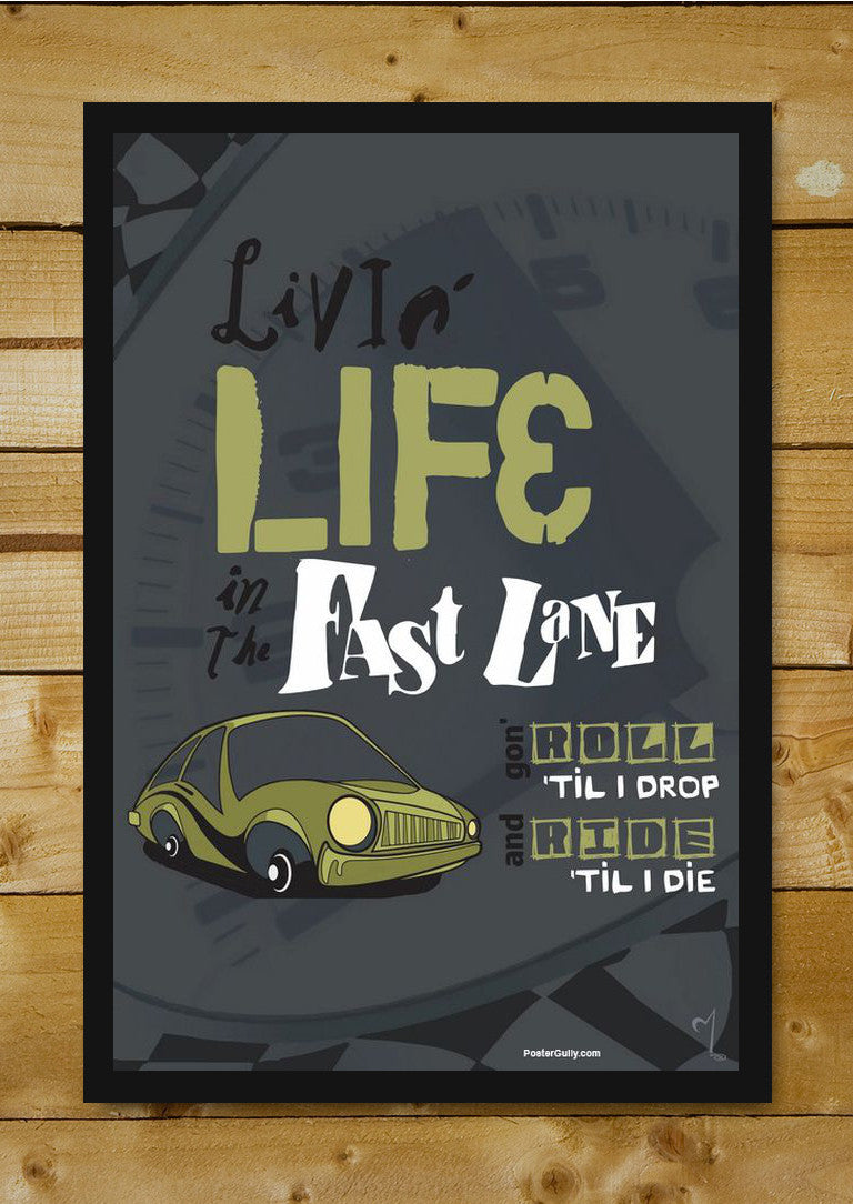 Wall Art, Fast Lane Artwork