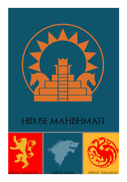 House Mahishmati Wall Art