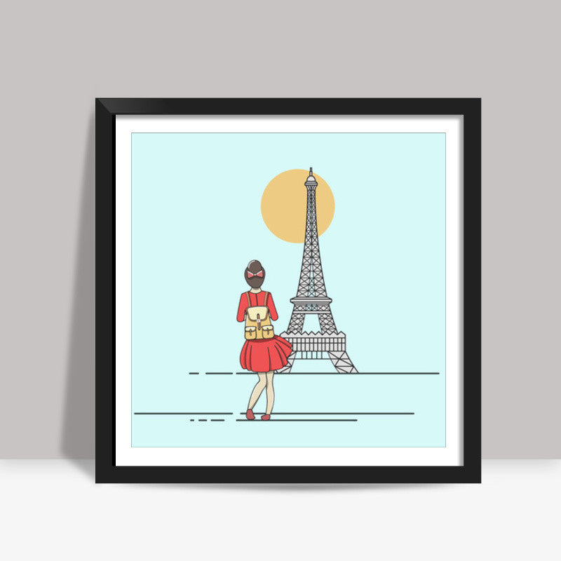 Adventure Calling Square Art Prints