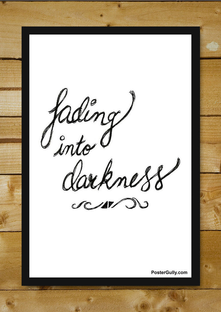 Brand New Designs, Fading Into Darkness Artwork