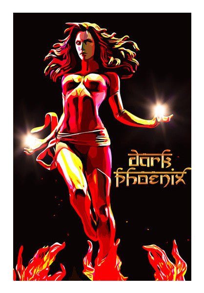 Dark Phoenix Art PosterGully Specials