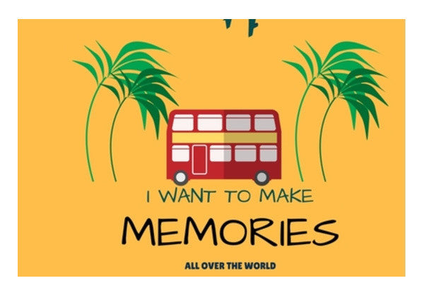 Travel Memories Art PosterGully Specials