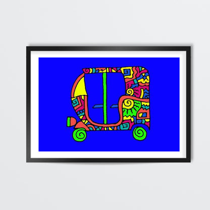 Rickshaw Zenscrawl Art | Meghnanimous