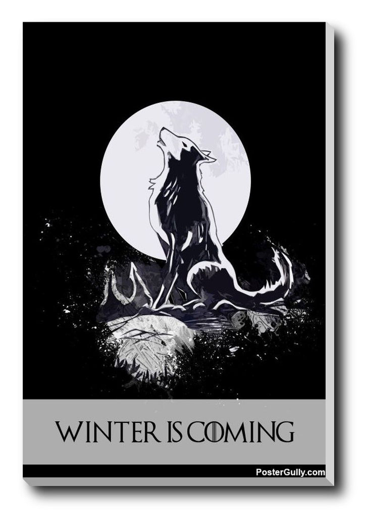 Minimal Winter Is Coming Artwork| Buy High-Quality Posters and Framed ...