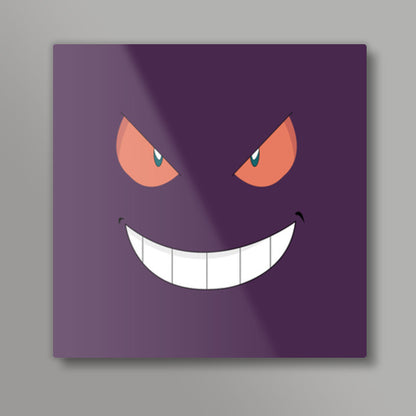 Gengar Pokemon Square Art Prints