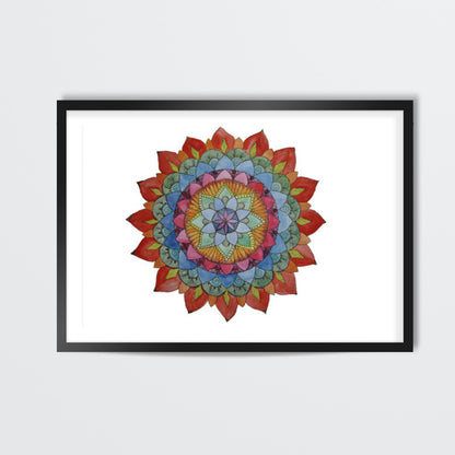 The Earth Laughs in Flowers Wall Art