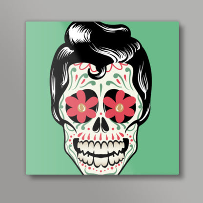 Skull Square Art Prints