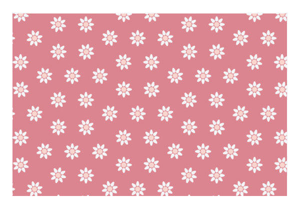 Light Pink Floral Wall Art