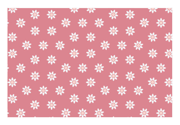 Light Pink Floral Art PosterGully Specials