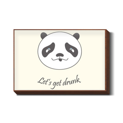 Drunk Panda Wall Art