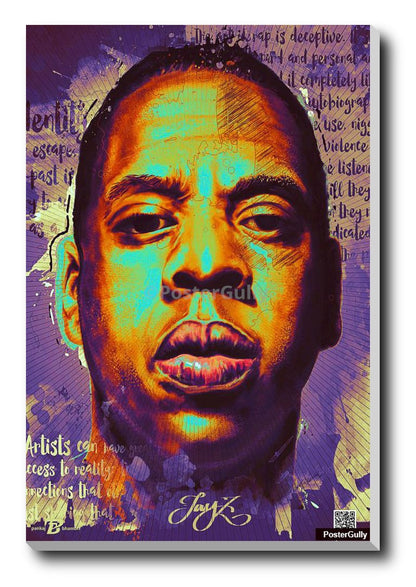 Wall Art, Jay Z Decoded Artwork