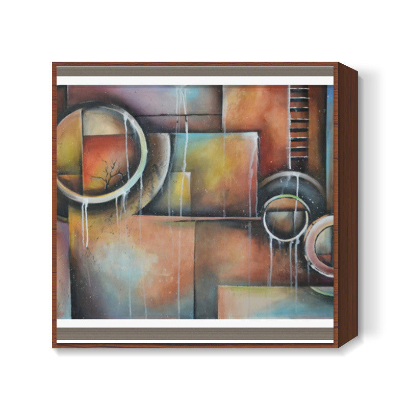 Original Art,Abstract,Trending Now, Modern, Contemporary, Art Under 100, Karina sale Keri-Matuszak, No Frame Needed, Acrylic, small space