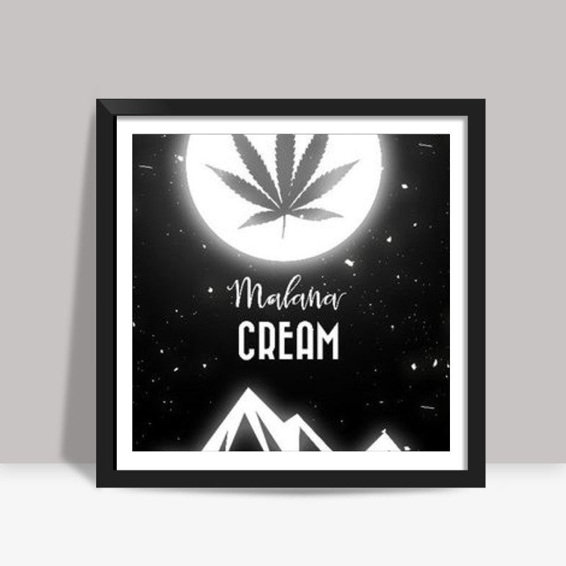 Malana cream Square Art