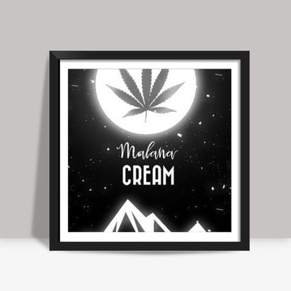 Malana cream Square Art