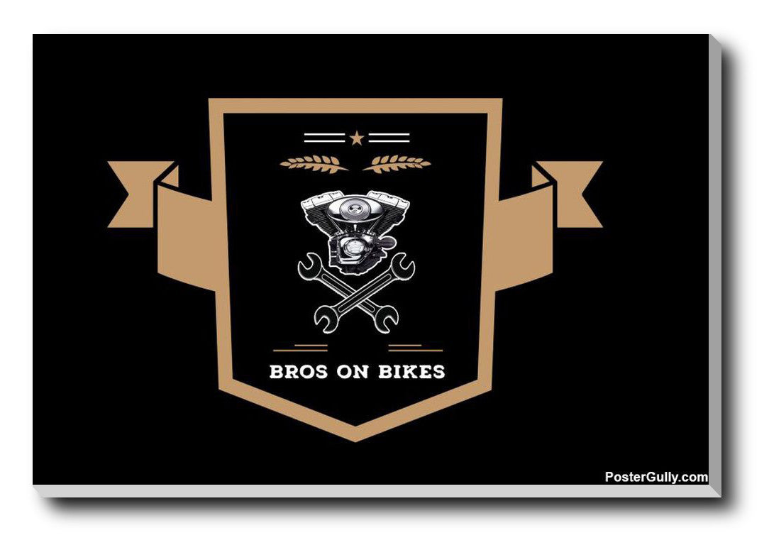 Brand New Designs, Bros On Bikes Artwork