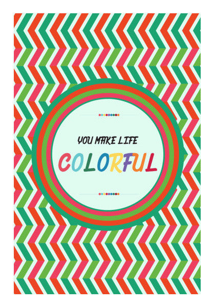 Colorful Life Art PosterGully Specials