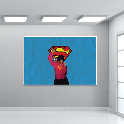 SUPERWOMAN - LILY SINGH Wall Art