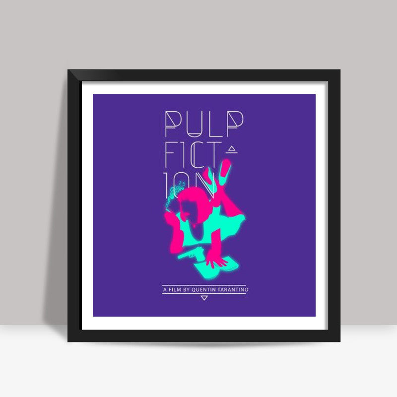 Pulp Fiction Square Art Print