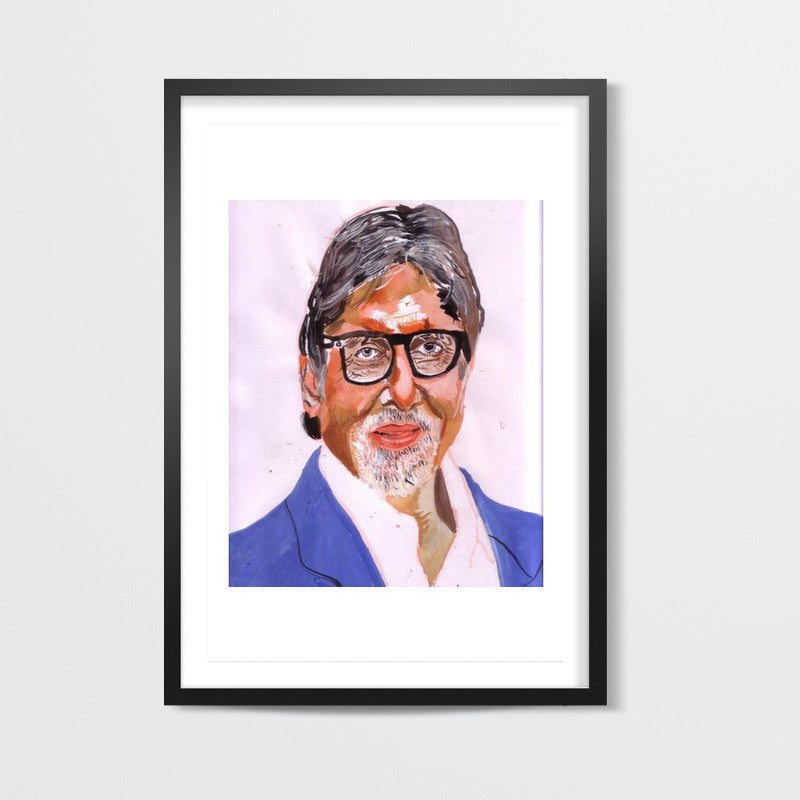 Amitabh Bachchan or Big B only gets better with age Wall Art