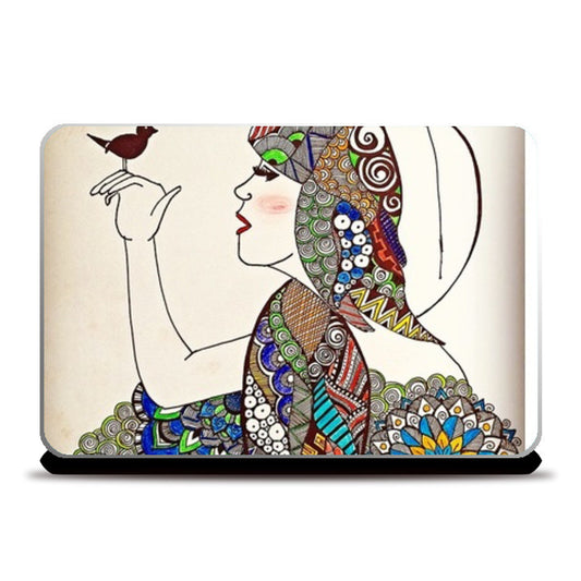 Girl Laptop Skins