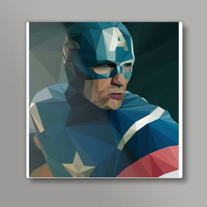 Captain America Square Art Prints