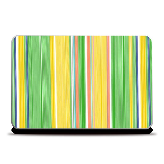 Laptop Skins, Colorful Vertical Stripes Laptop Skin