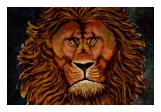 Wild Lion Wall Art