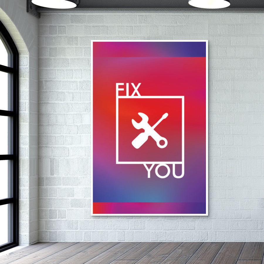 Coldplay Fix you Poster | Dhwani Mankad