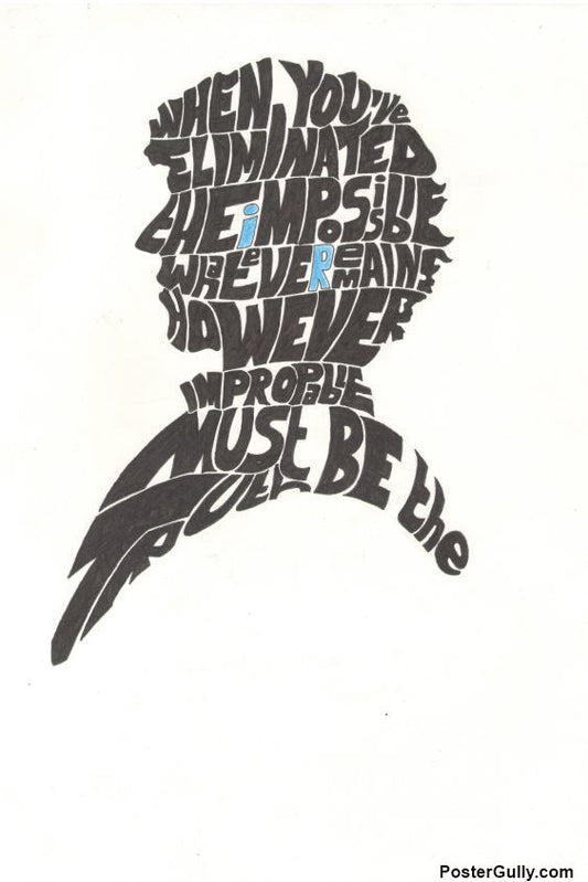 Brand New Designs, Sherlock Typo Artwork