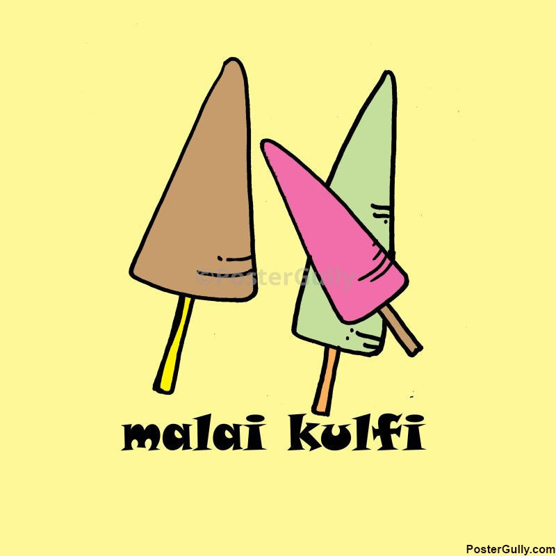 Brand New Designs, Malai kulfi Artwork