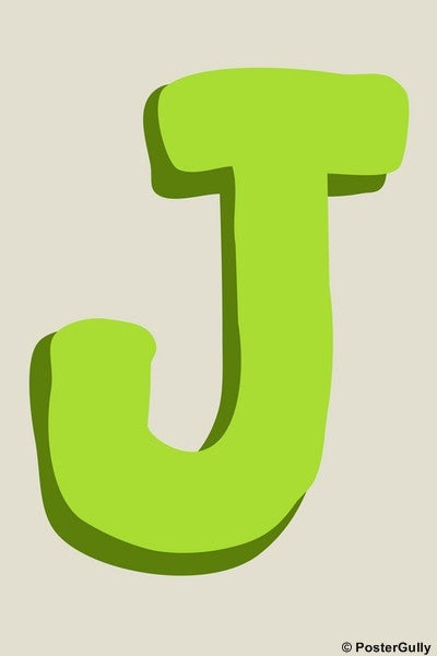 Wall Art, J-Alphabets, - PosterGully