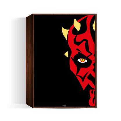 Darth Maul on the wall Art