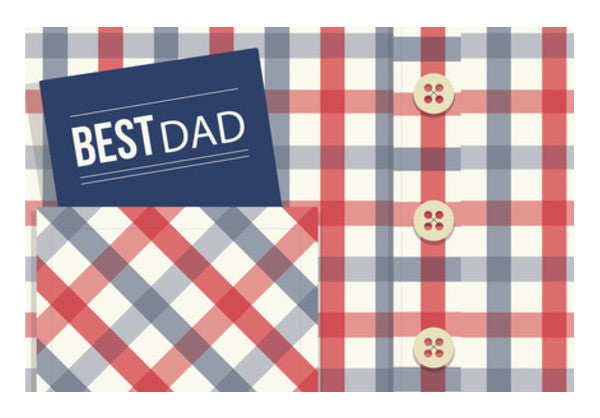 Best Dad : Fathers Day Art PosterGully Specials