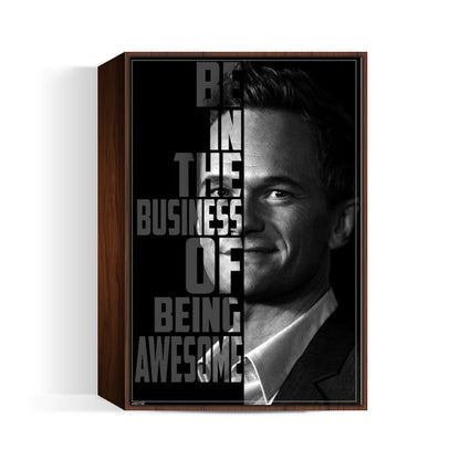 Barney Stinson text poster