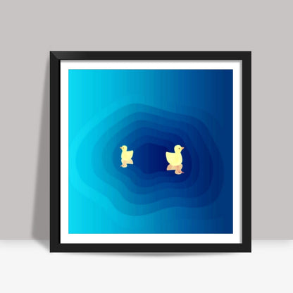 depth Square Art Prints